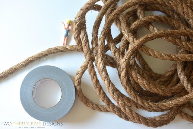 DIY Braided Rope Rug