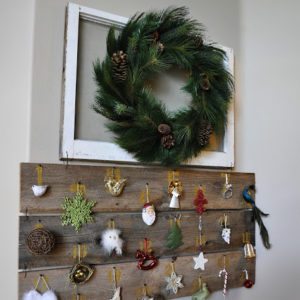 HUGE Barn Wood Christmas Advent Calendar thumbnail