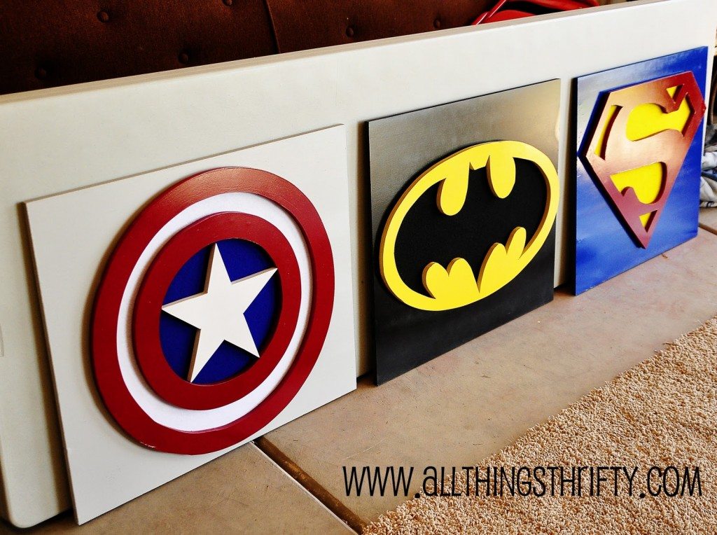 Super Hero Wall Art