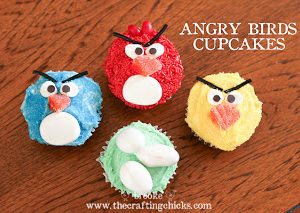 Angry Birds Pinata and Cupcakes! thumbnail