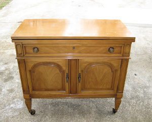 Feature Friday! Buffet to Vanity, a fun dresser, and a headboard transformation. thumbnail