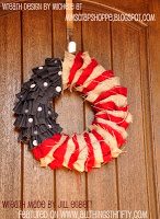 Red, white, and blue Wreath idea! thumbnail