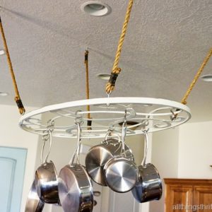 DIY Tutorial: Affordable Pot Rack thumbnail
