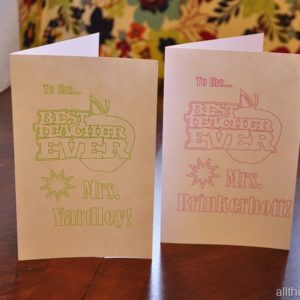 Teacher Appreciation Idea {Silhouette Sketch Pens Project!} thumbnail