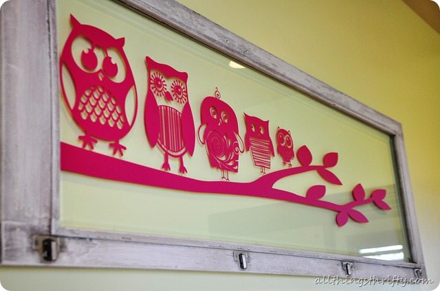 Decorating with Owls for a Little Girls Room | All Things Thrifty