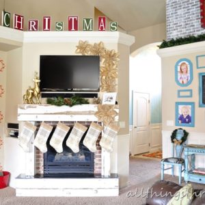 Homemade Christmas Decorations is THE answer! {Our 2012 Holiday Décor REVEAL!} thumbnail