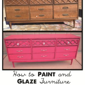 Painting Furniture is SUPER easy and can save you lots and lots of $$ thumbnail