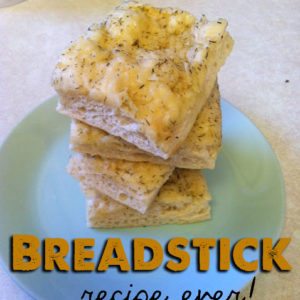 Easiest Breadsticks Recipe EVER {Recipe by Liz} thumbnail