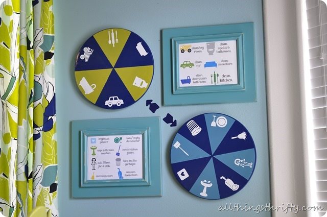 Chore Wheel Template from www.allthingsthrifty.com