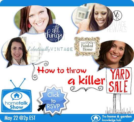 Hometalk Show yard sale1605