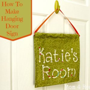 How to Sew a Little Girl’s Room Sign {from Jessica at Mom 4 Real} thumbnail