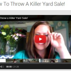 Yard Sale Tips from a few Yard Sale MASTERS thumbnail