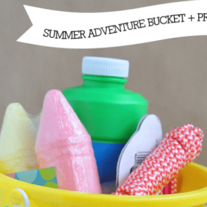 Summer Adventure Bucket + Printable {from Mique from Thirty Handmade Days} thumbnail
