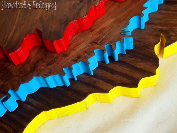 DIY State Map Plaques with a POP of color! {Sawdust and Embryos}