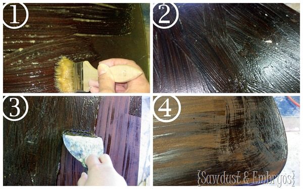 Stripping Furniture {Sawdust and Embryos}