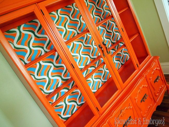 China Cabinet Rescue {Sawdust and Embryos}