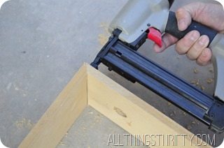 building a tv frame