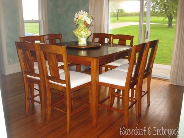 Dining Table {Sawdust and Embryos}