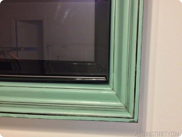 glazed tv frame