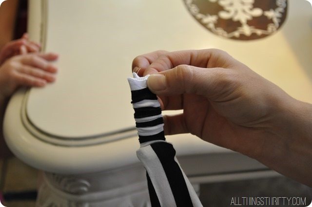 diy jersery headband tutorial