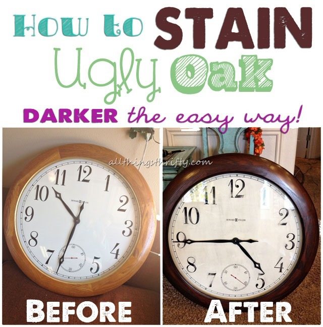 how-to-stain-oak-darker-easily