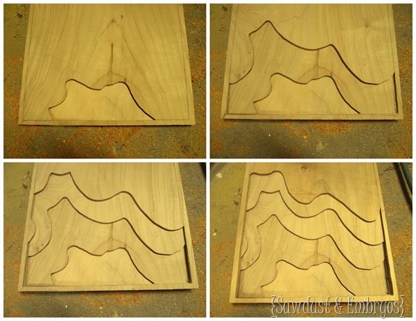 Wooden Topography Are {Sawdust and Embryos}