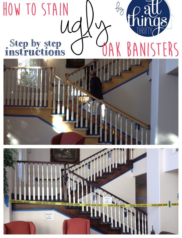 how-to-stain-an-oak-banister-dark