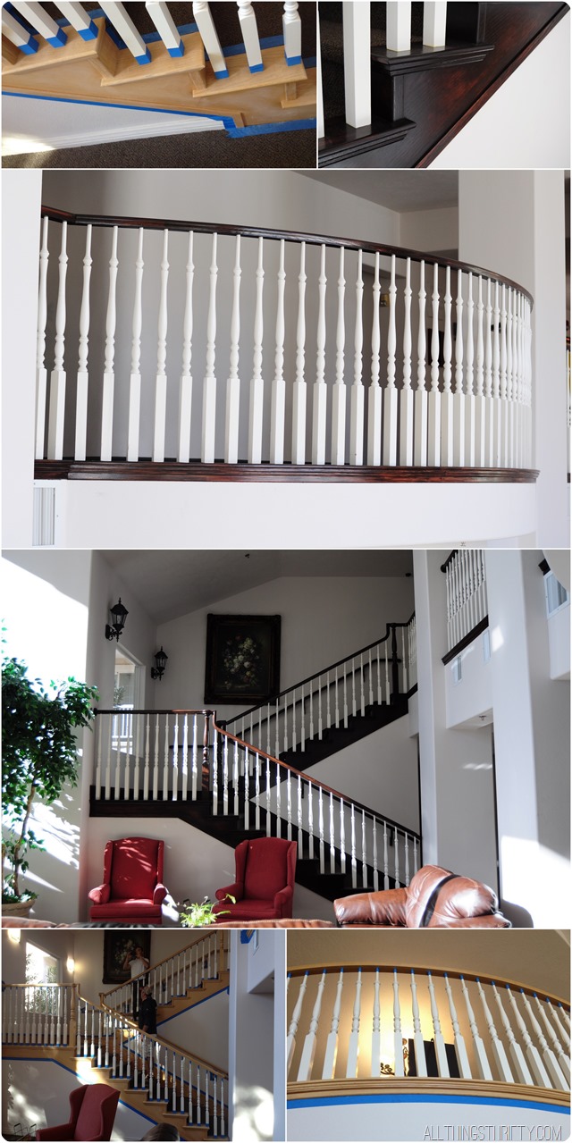 how-to-stain-an-oak-banister