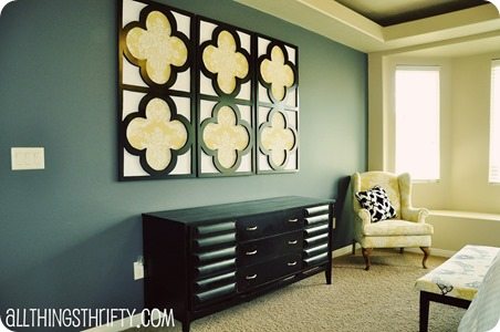 quatrefoil wall art