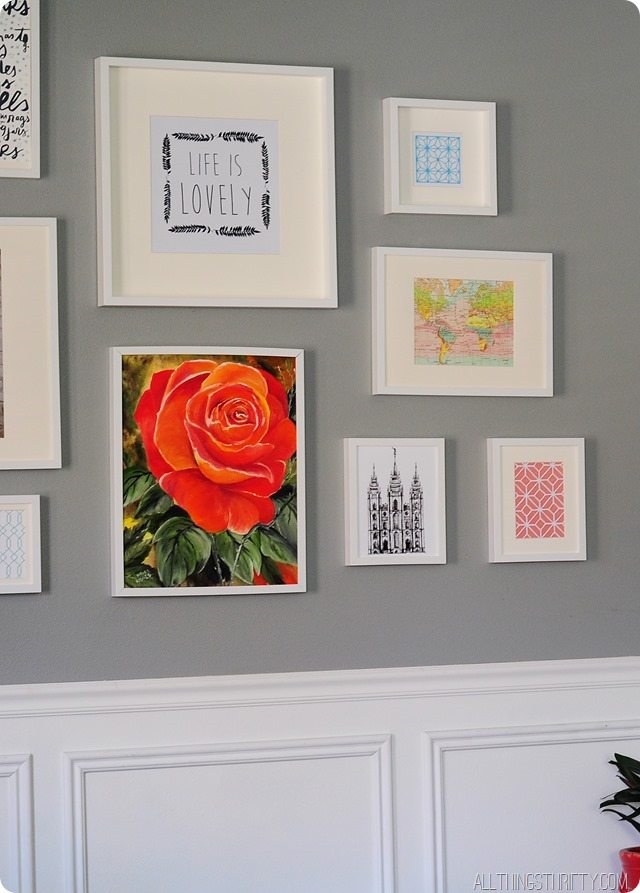 living-room-gallery-wall-ikea-frames