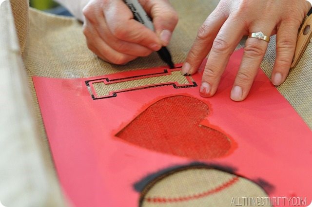 Stenciling technique