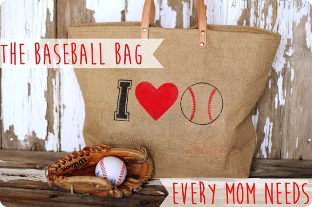 The Baseball Mom Bag