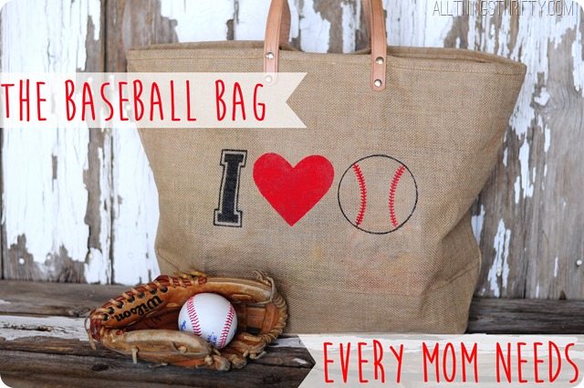 tHE BASEBALL MOM BAG