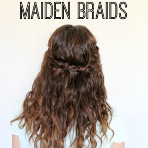 Five Minute Hair: Twisted Maiden Braids thumbnail