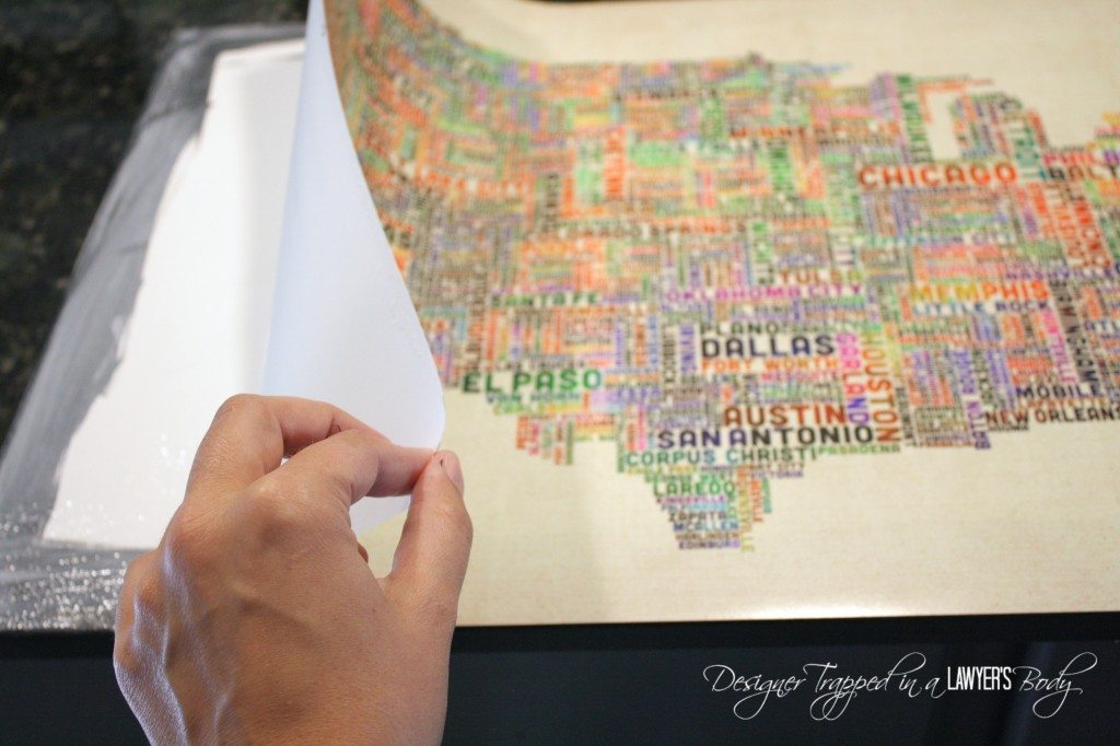 MUST PIN!  DIY Art Canvas with REAL TEXTURE!  Full tutorial by Designer Trapped in a Lawyer's Body for All Things Thrifty!