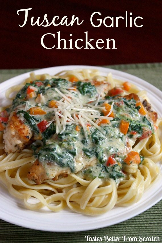 Tuscan Garlic Chicken