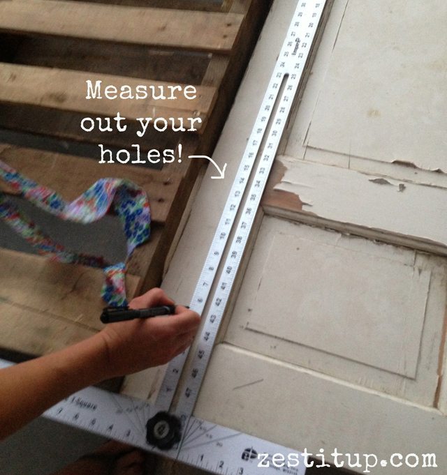 measure the holes