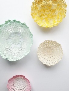 Doily bowls