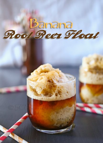 Banana Root Beer Float from Gina @ Kleinworth & Co.