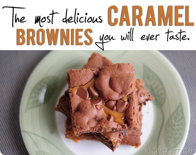 Caramel-Brownies