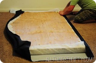 upholstering-a-headboard