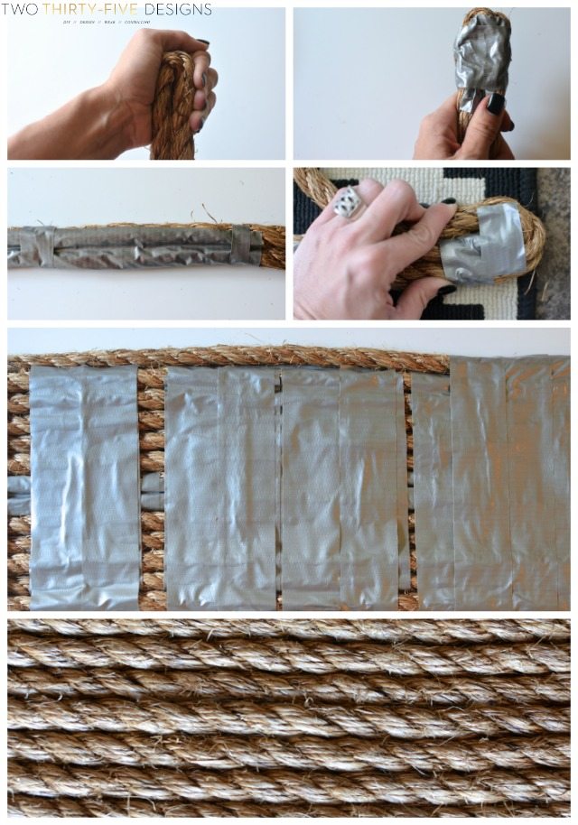 DIY Rope Rug Tutorial