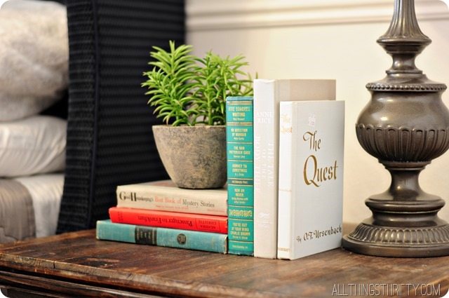 decorating with books