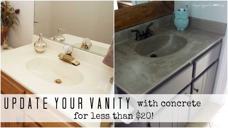 Concrete vanity featured image
