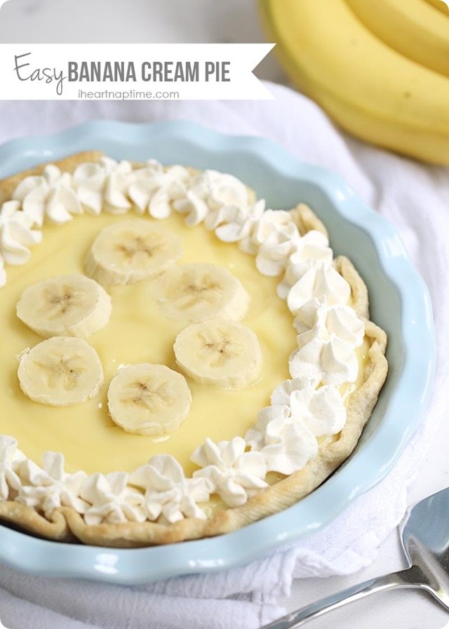 Easy-banana-cream-pie