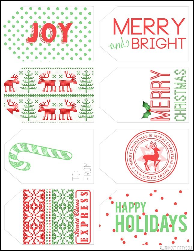 christmas tag printables a copy