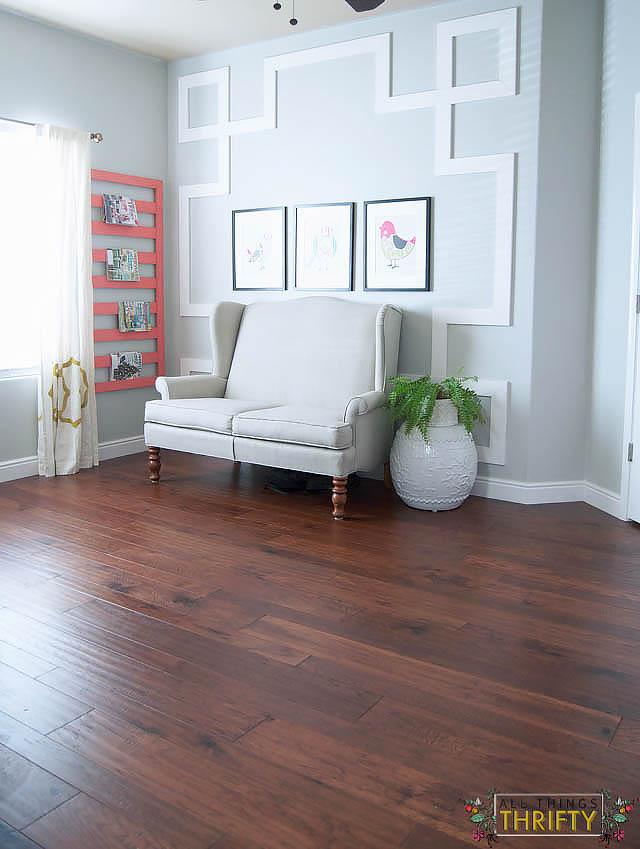 Flooring REVEAL! Home Legend Barrett Distressed Hickory from The Home Depot