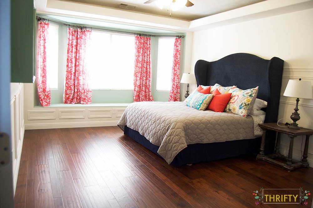 Master Bedroom Wood Floors After 1