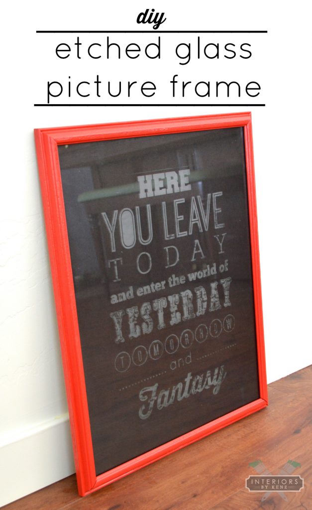 how-to-etch-glass-on-picture-frame