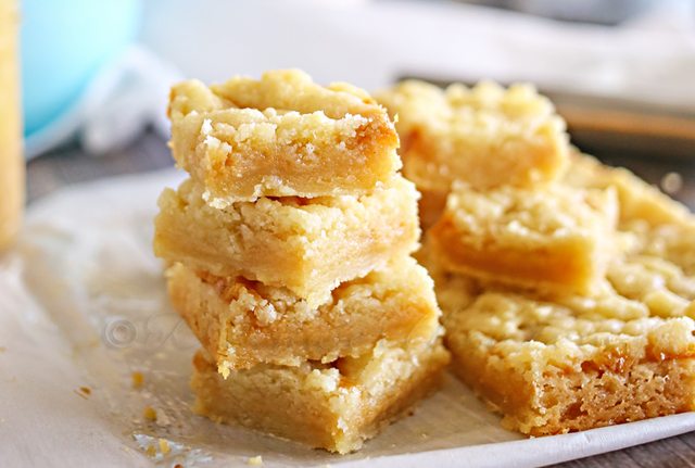 Salted Caramel Butter Bars from kleinworthco.com